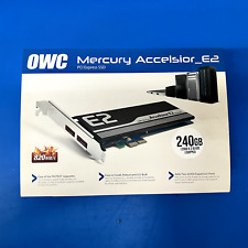 OWC Mercury Accelsior E2 PCIe 2.0 Express 240GB SSD eSATA - Mac Pro - TESTED picture
