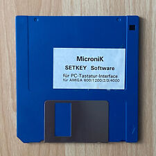Setkey Software - Micronik Disk, Amiga Commodore, Works, Rare picture