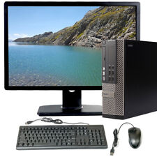 Dell Desktop Computer PC Up To 16GB RAM 2TB HDD/SSD 22in LCD Windows 10 Pro WiFi picture