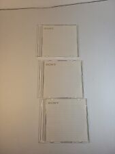3 Pack Sony 120 Min DVD-RW 4.7 GB Blank DVDs picture