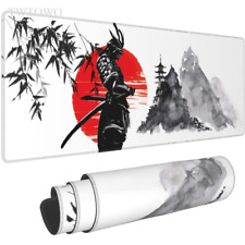 Japanese Samurai Tree Sun Mouse Pad Gaming XL New Computer Home Mousepad XXL Des picture