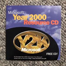 Vintage 1999 Microsoft Year 2000 Resource CD Y2K Software picture