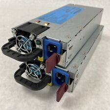 Lot(2) Hewlett Packard HP HSTNS-PL28 PS-2461-7C-LF 460W Power Supply 643954-201 picture