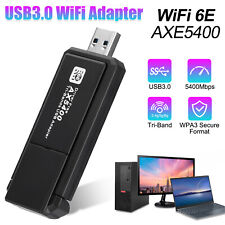 USB 3.0 WiFi 6E WiFi Adapter Tri-Band 6GHz Wireless Network Card for Desktop PC picture