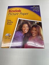 Kodak 25 Sheets Soft Gloss Picture / Photo Paper - 8 1/2