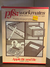 Brand New Sealed Original Box PFS: Workmates Software for Apple IIc/IIe ProDOS picture