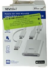 Vivitar Mobile SD and MicroSD Universal Card Reader White MOV4016 picture