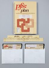PFS Plan ProDos Apple IIc IIe Software Manual 5.25