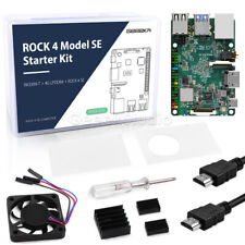 ROCK Pi 4 Model SE Starter Kit with Case Fan Heat Sink HDMI Cable picture