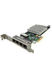 HP NC375T 1GB Quad Port Gigabit Ethernet Server Adapter PCIe 491176-001 picture