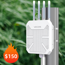 WAVLINK AX1800 Wifi 6 Router Mesh Long Range Outdoor Wifi Extender Repeater AP picture