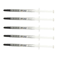 (5-pack) Silver Thermal Grease CPU Heatsink Compound Paste Syringe NEW VERSION picture
