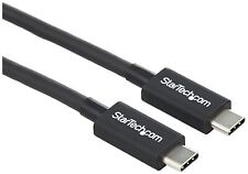 StarTech.com 20Gbps Thunderbolt 3 Cable - 6.6ft/2m - Black - 4K 60Hz - Certified picture