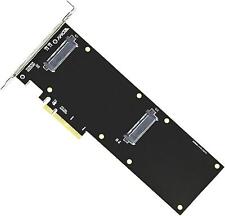 PCIE X8 to U2 Adapter Card For motherboards With X8/X16 card Slot Interfaces picture