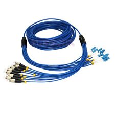 100M Indoor Armored LC-FC 8 Strand SM 9/125 Fiber Cable Fiber Optic Patch Cord picture