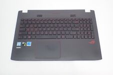 Genuine Asus ROG GL552V Series Palmrest W/Backlit Touchpad Keyboard US (Grd B) picture