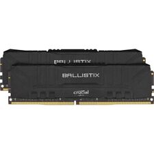 Crucial Ballistix 2666MHz DDR4 RAM Memory 16GB 16GBx1 BL16G26C16U4B Black picture