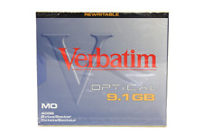 Verbatim 94123 9.1 GB 5.25 Rewritable Optical Sealed Drive Disk 4096 Bytes picture