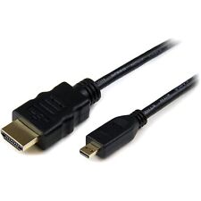 StarTech.com 2m Micro HDMI to HDMI Cable with Ethernet - 4K 30Hz Video - Durable picture