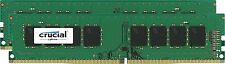 Crucial 32GB Kit 2x 16GB DDR4 2666 Mhz PC4-21300 Desktop Memory DIMM 288-pin picture