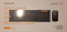 ProtoArc XKM01 Tri-Fold Bluetooth Keyboard and Mouse Combo OPEN BOX picture