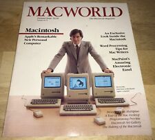 RARE 1984 Steve Jobs MACWORLD Magazine Premier Issue # 1 Macintosh 128K M0001 picture