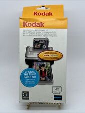 New Kodak EasyShare PH-40 Color Cartridge & Photo paper Kit Sealed Packages picture