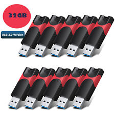 Wholesale 5/10/30/100Pack USB 3.0 32GB Retractable Flash Drive Memory High Speed picture