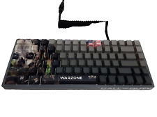 Custom Mechanical Keyboard 75% Call of Duty with - Red Switches picture