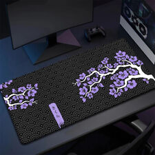 New L-XXL Art Sakura Anime Anti-Slip Mouse Pad Gaming Keyboard Desk PC Big Mat picture