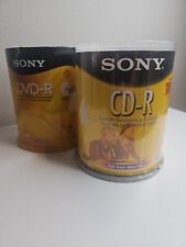 Sony CD-R 100 pack 700mb 80 min (1x-48x) + DVD-R 100 pack 4.7gb 120 min 1-16x picture
