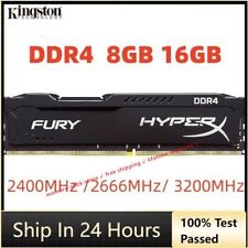 HyperX FURY DDR4 4GB 8GB 16GB 3200 2400 2666 MHz Desktop RAM Memory DIMM 288pin picture