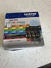 Brother LC404 Color 3PK INKvest Tank Cartridges - CYAN, YELLOW, MAGENTA Exp 1/26 picture