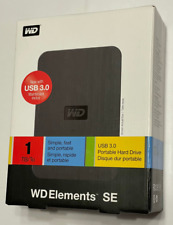 WD 1TB Elements Portable Storage USB 3.0 Model WDBPCK0010BBK-NESN Black picture