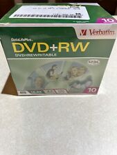 Verbatim DataLife Plus DVD+Rewriteable 1X-4X 10 Pack Factory Sealed  picture