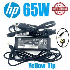 OEM HP 530 550 620 625 Pavilion 2500 65W AC Power Adapter  Charger Yellow Tip picture