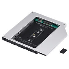 2nd Drive Caddy M.2 NGFF SSD to SATA for Laptop 9.5mm DVD-ROM DVD Optical Bay picture