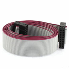 2.54mm Pitch 2 x 8 Pin 16 Pin 16 Wire IDC Flat Ribbon Cable 100cm Length picture