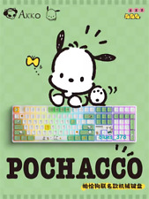 Akko Official Pochacco 5108B Plus 2.4 Bluetooth RGB Hot Swap Mechanical Keyboard picture
