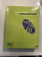 Macromedia Dreamweaver 4 Professional Web Site Design and Production New Sealed picture