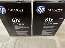 LOT OF 2 GENUINE HP  61 X TONER CARTRIDGE Sealed New picture