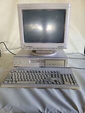 Gateway 2000 4SX-33 Vintage Computer With Monitor And Keyboard *parts* picture