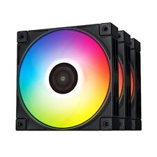 DeepCool FC120-3 in 1 Performance RGB Case Fan, Extra Large, Black picture