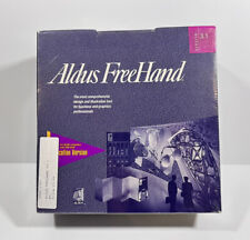 Vintage 1991 NOS Windows Aldus FreeHand Education Version 3.1 Factory Sealed picture