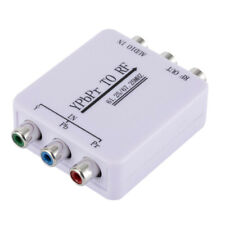 YPbPr analog color difference + audio to RF radio frequency converter adapter picture