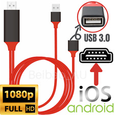 HDMI Cable 1080P Phone to TV HDTV AV Adapter Universal For iPhone Android Type C picture