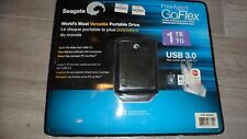 Seagate Free Agent GoFlex Hard Drive 1TB USB 3.0 ULTRA PORTABLE NEW SEALED picture