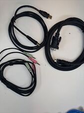 Belkin OmniView KVM Computer Cables for SOHO Series with Audio 6ft picture