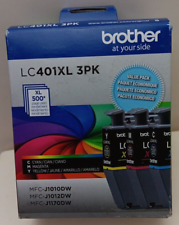 Brother - LC401XL 3PK High-Yield 3-Pack Color Ink Cartridges - Cyan/Magenta/Y... picture