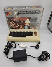 COMMODORE VIC-20, PERSONAL COLOR COMPUTER, with POWER CORD and ORIGINAL BOX USA picture